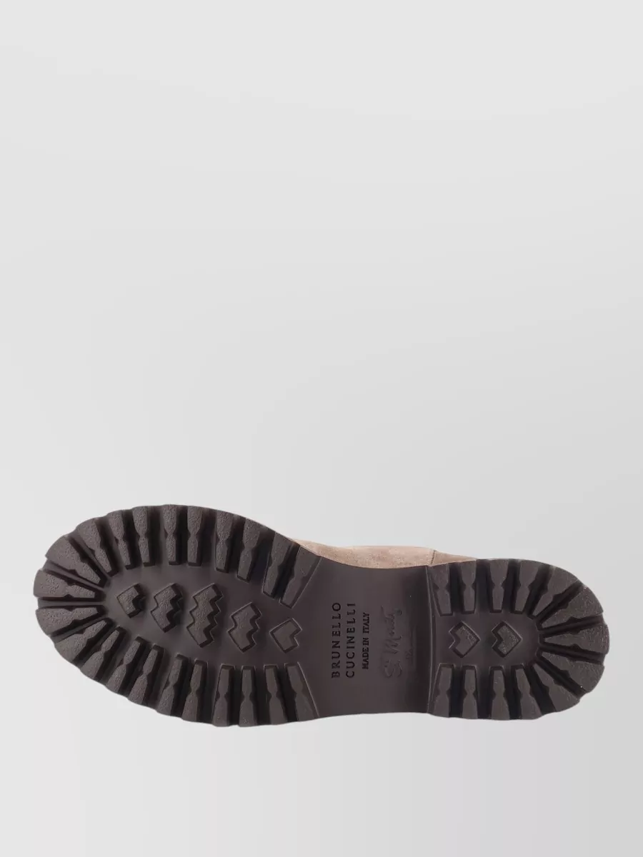 Brunello Cucinelli Suede Ankle Boots