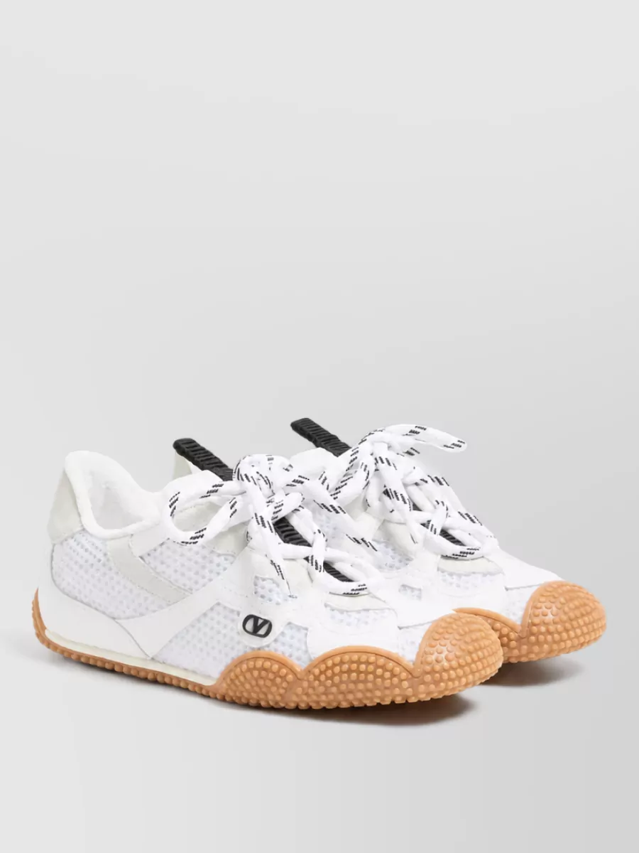 Valentino leather low-top sneakers