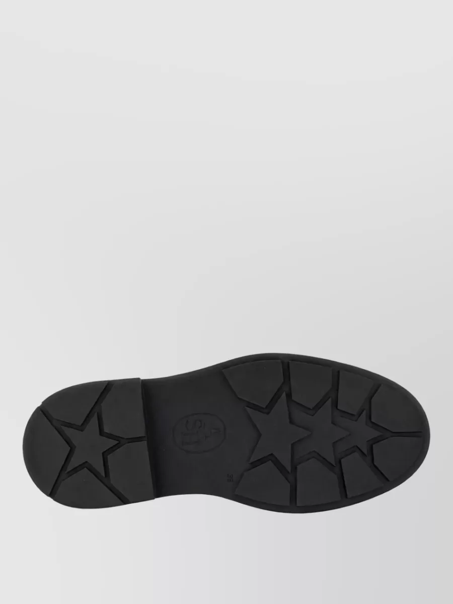 Ash Leather Moccasins