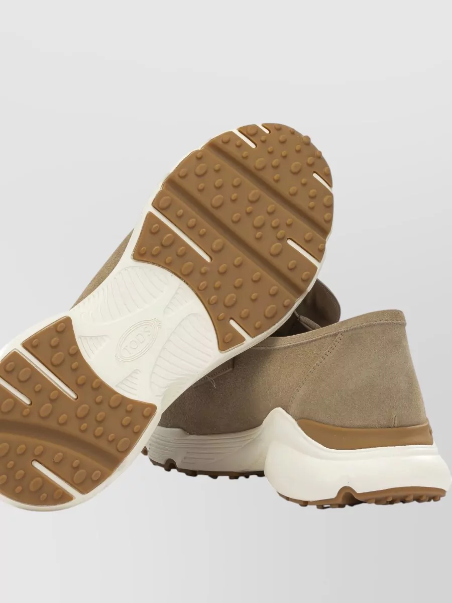Tod's Leather Slip-On Sneakers