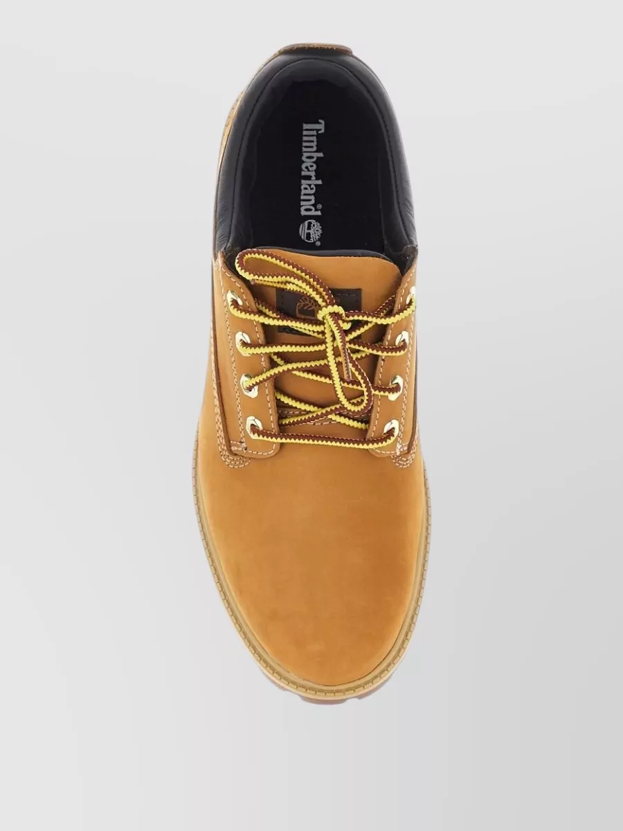 Timberland Calf Leather Lace-Up Ankle Boots