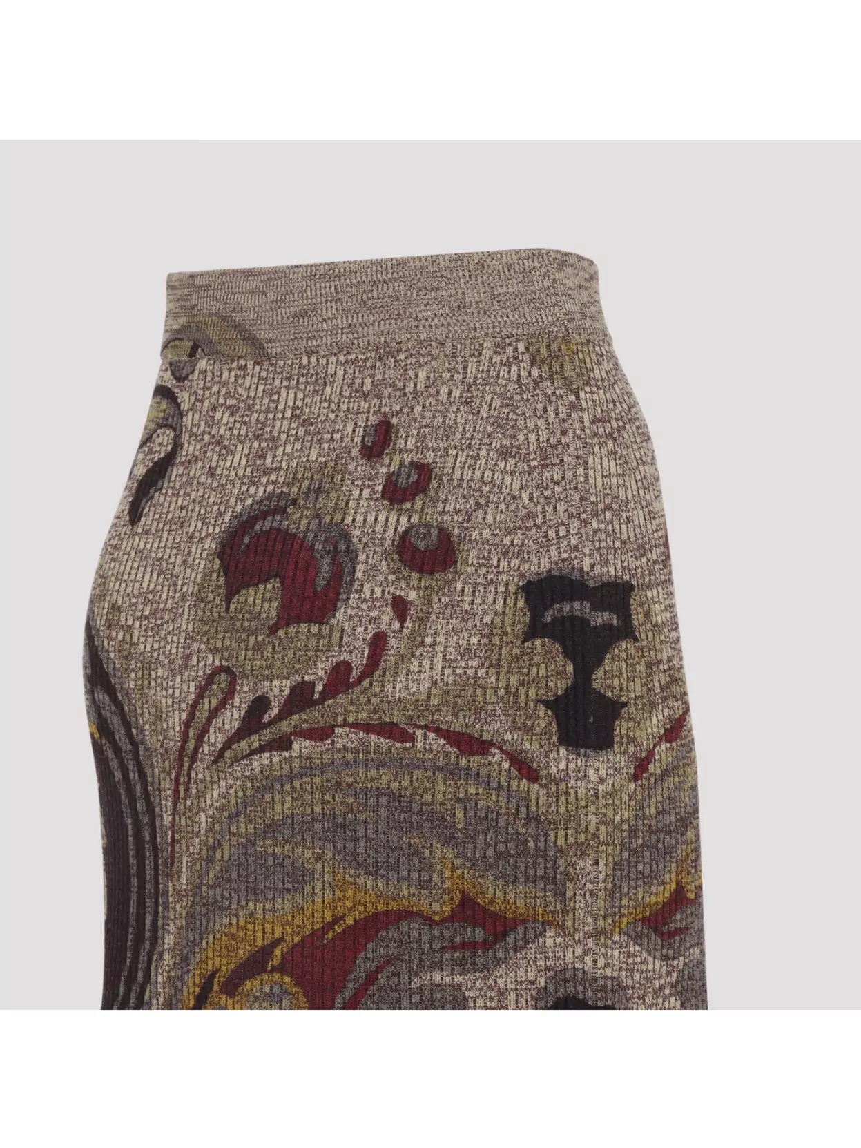 Etro Knit Midi Jupe Trompette