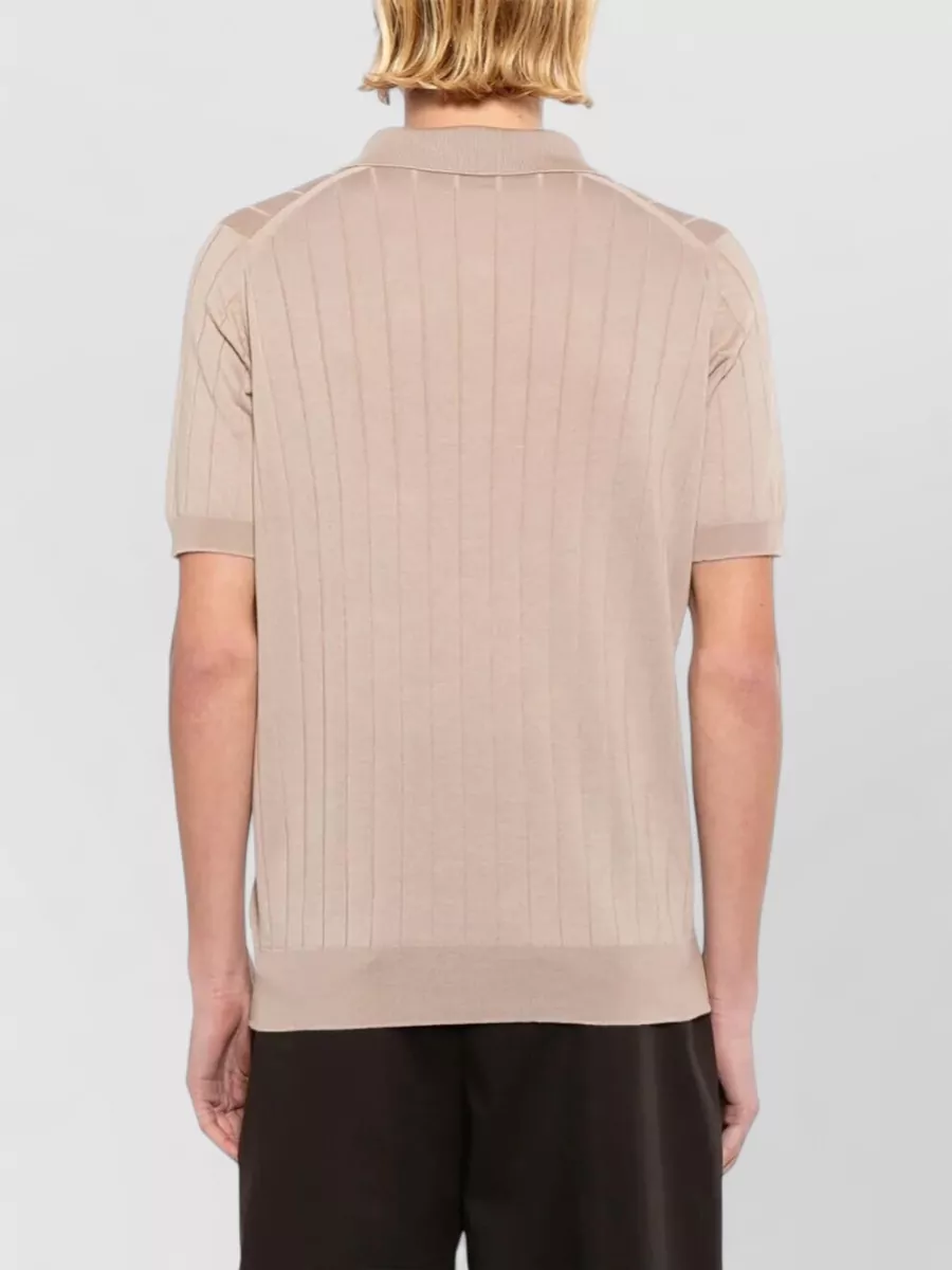 John Smedley Fine-Knit Polo Jumper