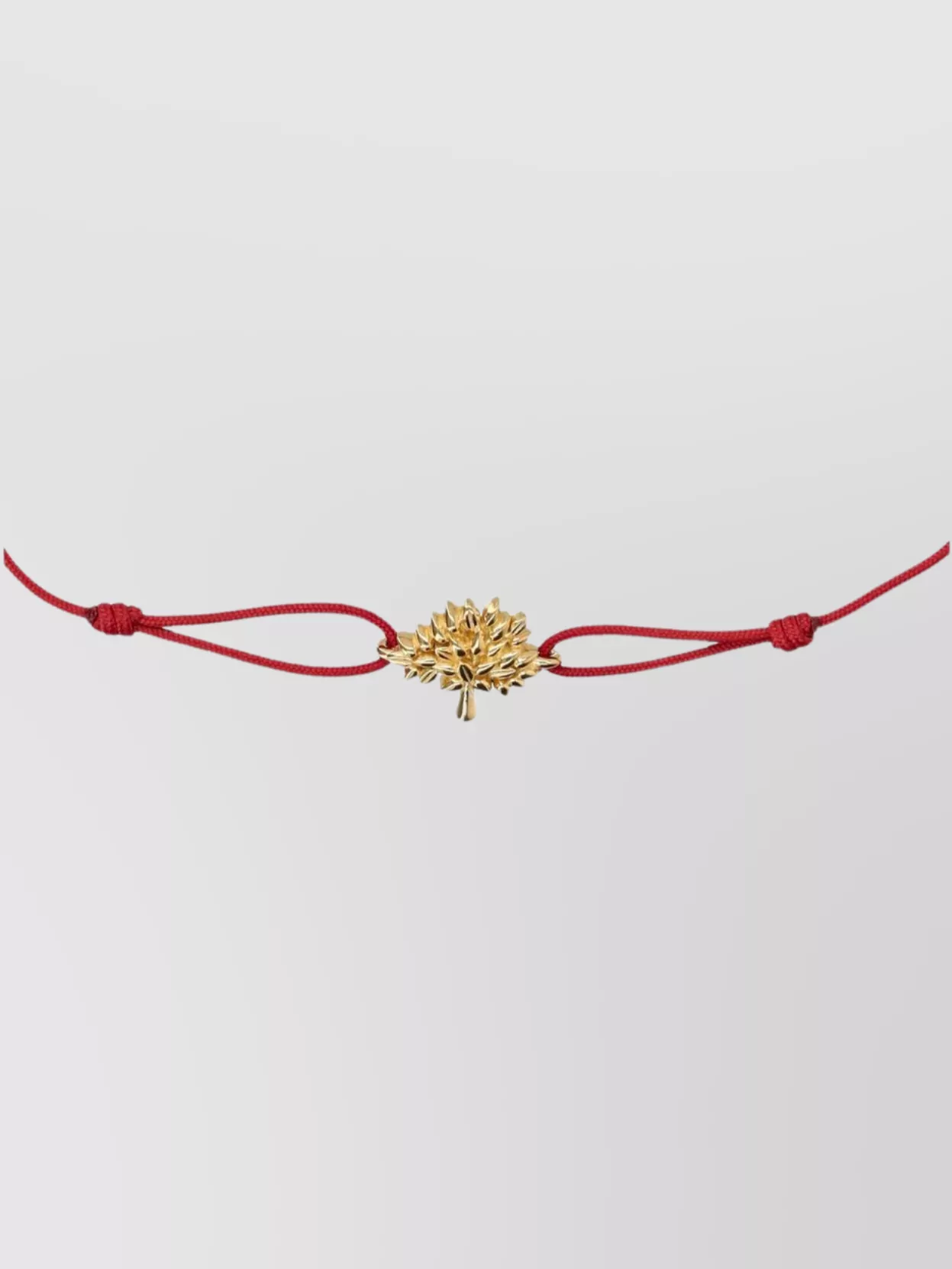 Mulberry Tree Cord Bracelet Gold Finish