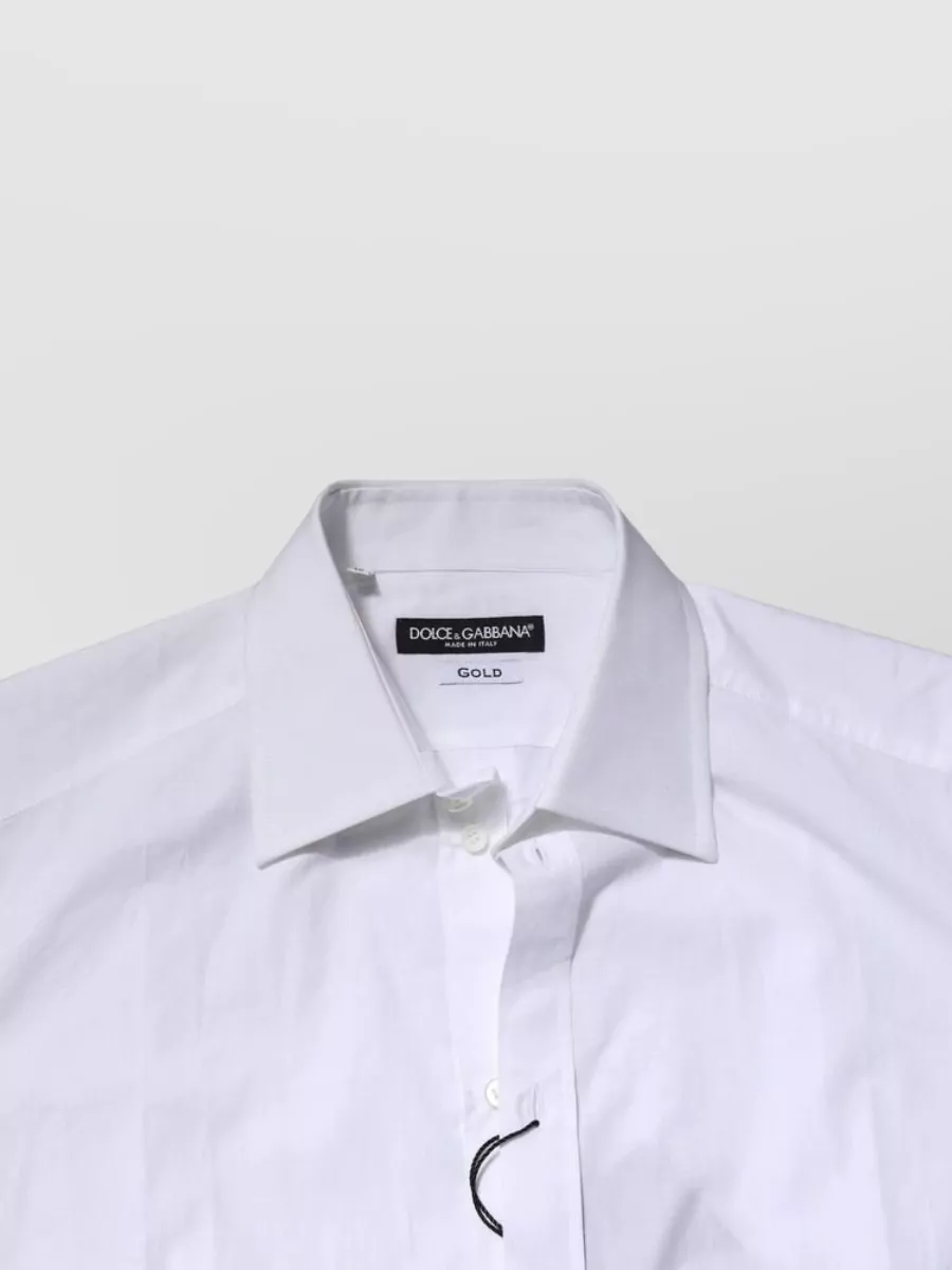 Dolce&Gabbana Cotton Long-Sleeve Formal Shirt