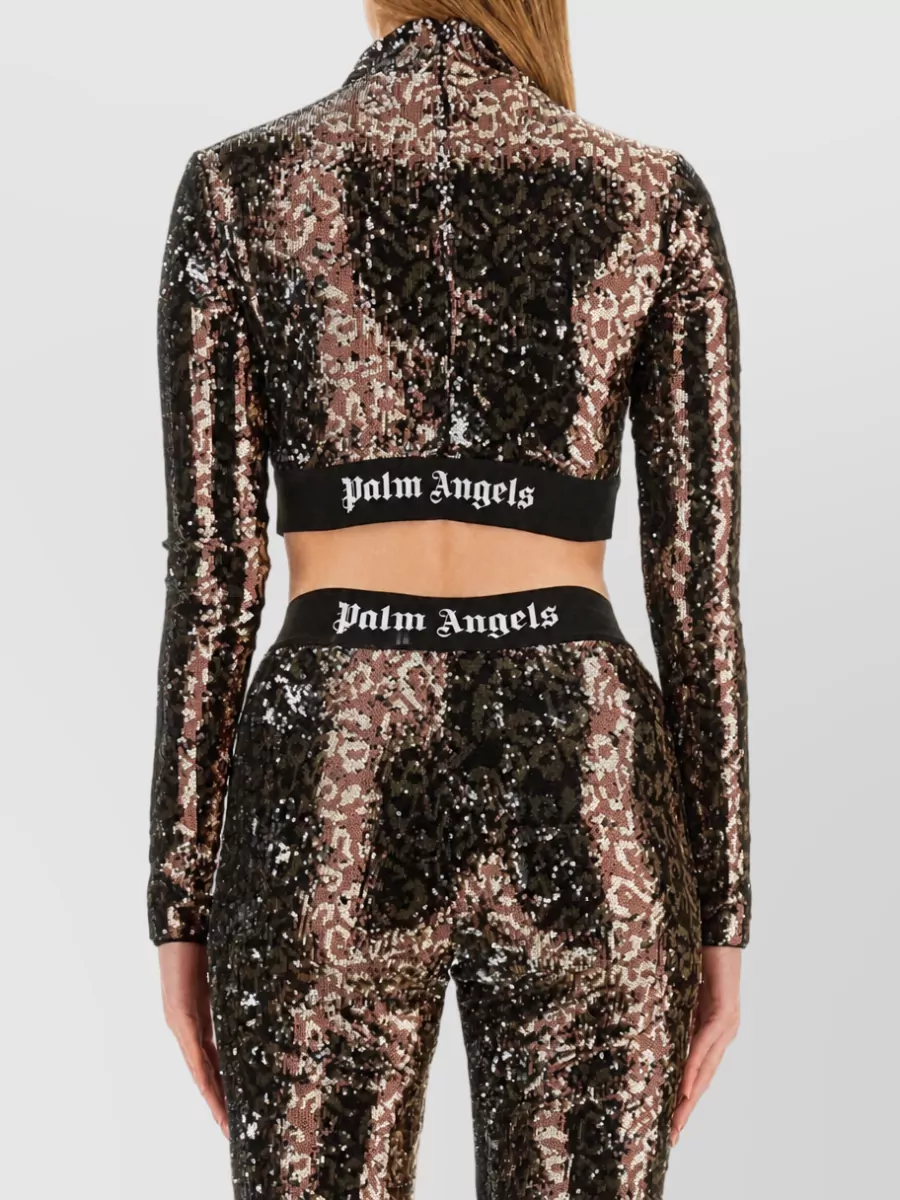 Palm Angels Sequined Bodysuit