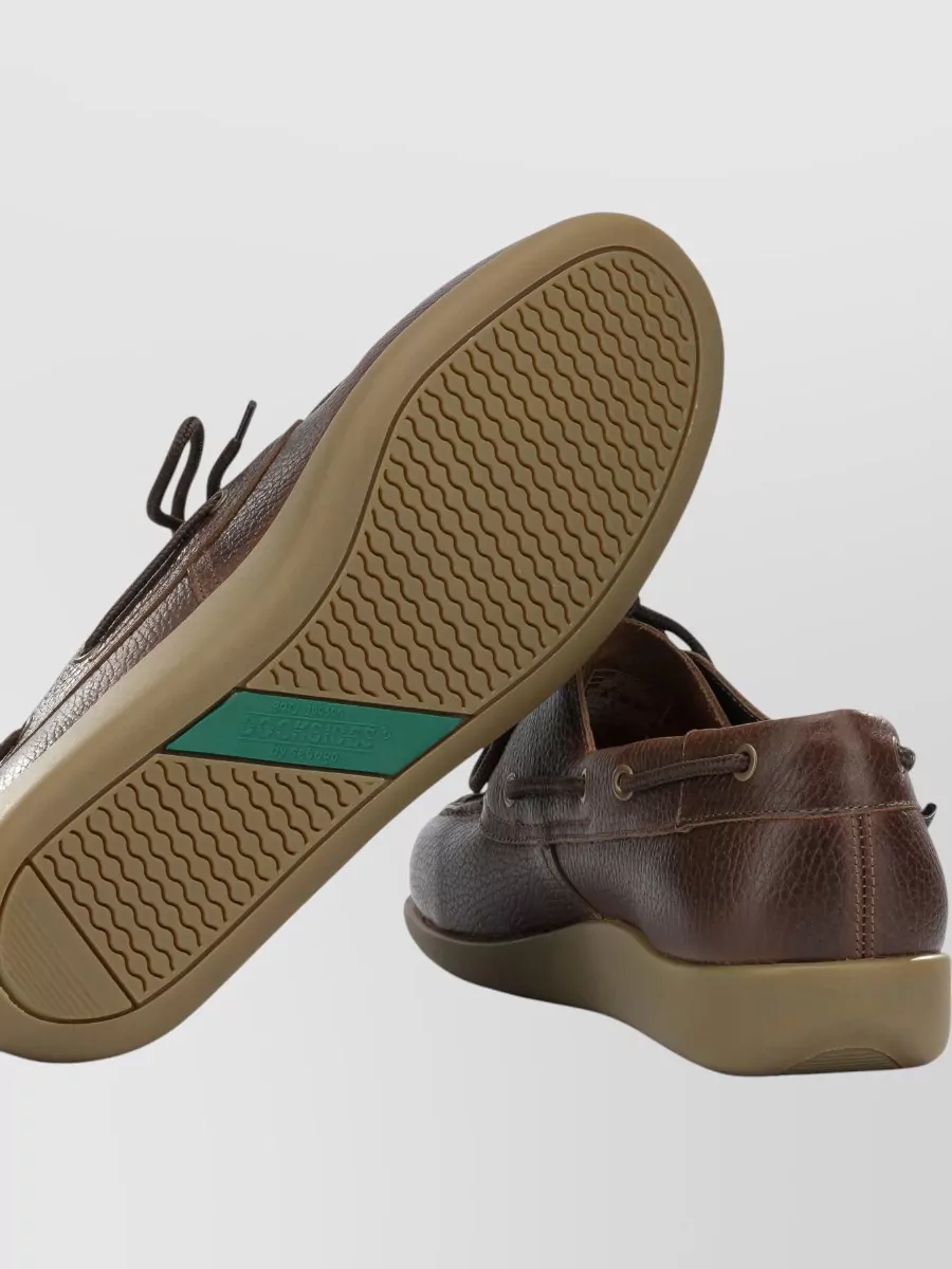 Sebago Leather Lace-Up Boat Shoes