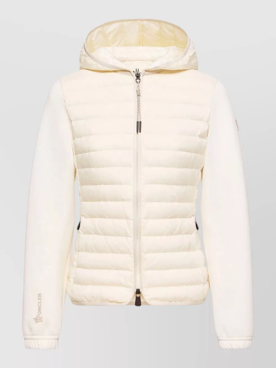 Moncler Down padded zip-up hoodie