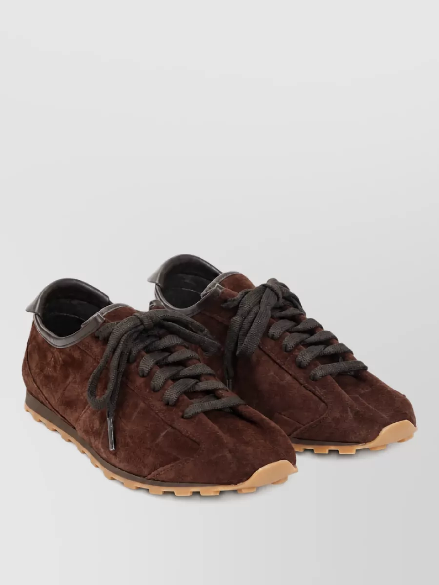 Jacquemus Leather low-top sneakers