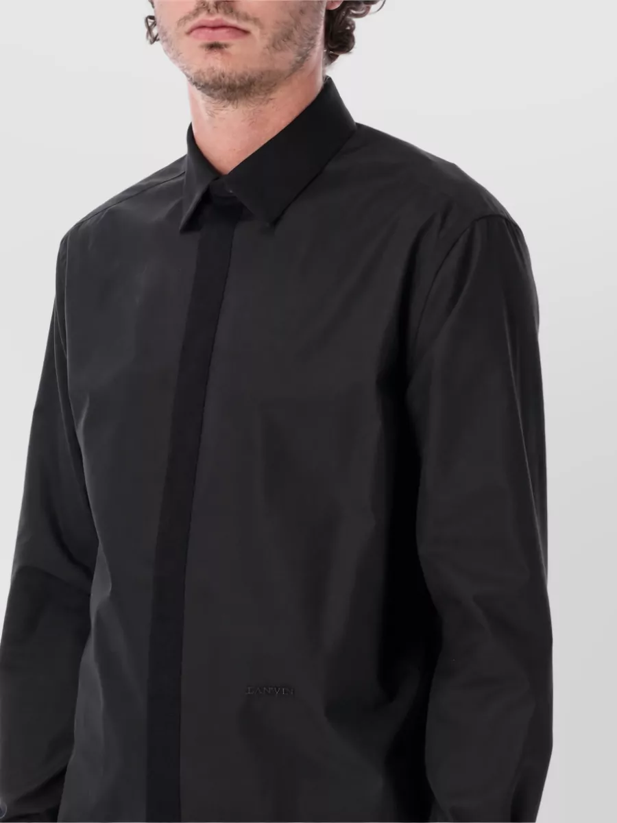 Lanvin Grosgrain Detail Shirt