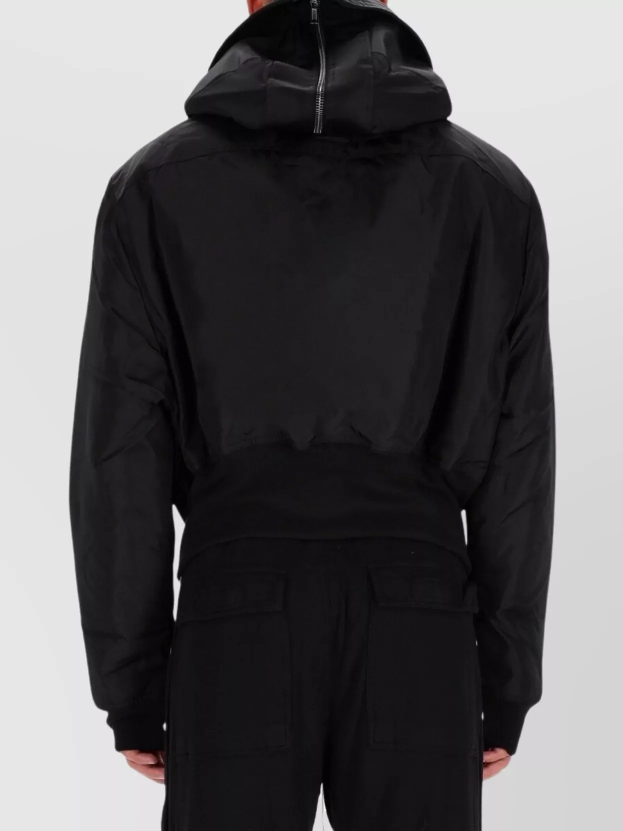 Rick Owens Drkshdw Hooded Jacket With Drawstring And Pockets