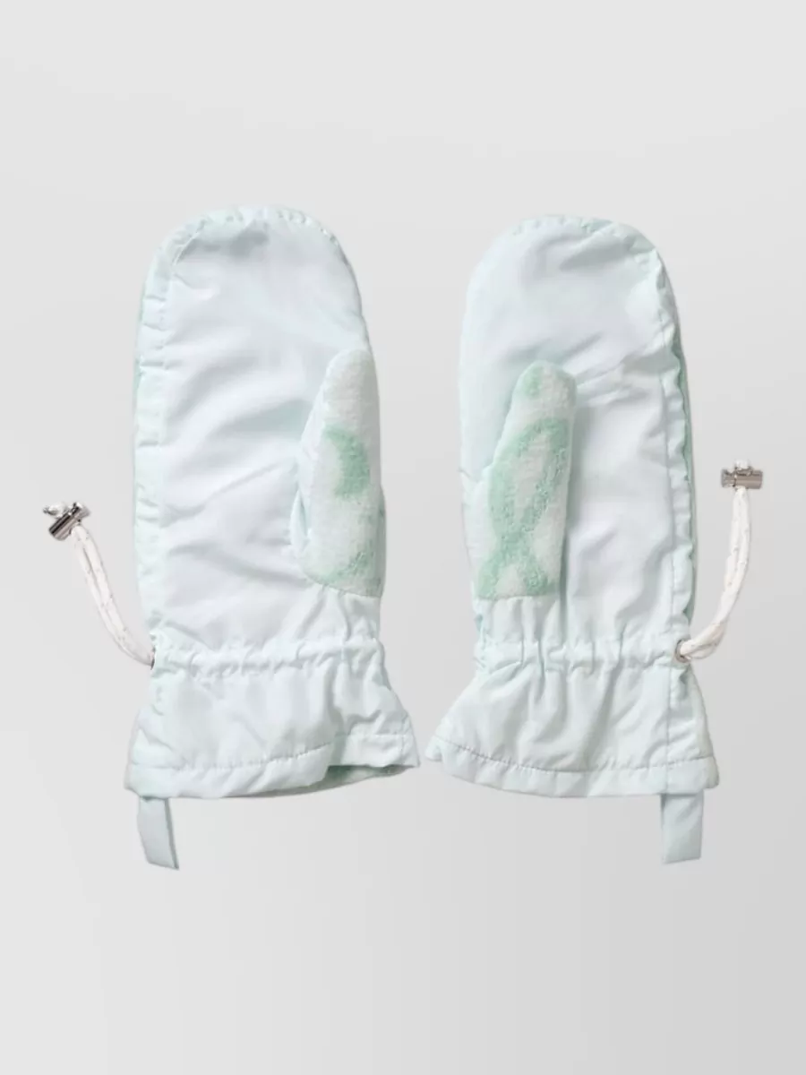 Dolce&Gabbana Nylon Fleece Wrist-Length Mittens