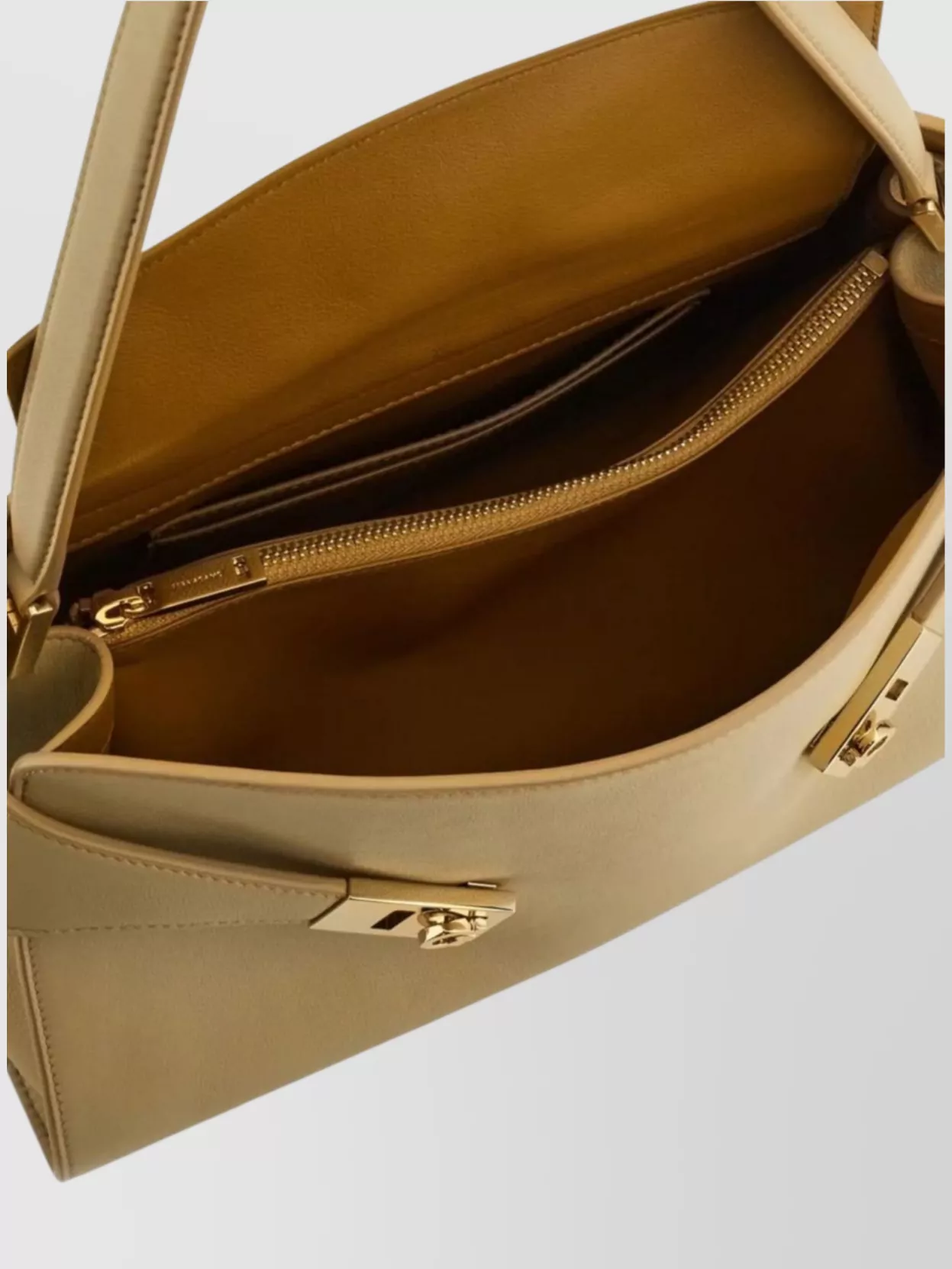 Ferragamo Soft Shoulder Bag Hug Structured Shape