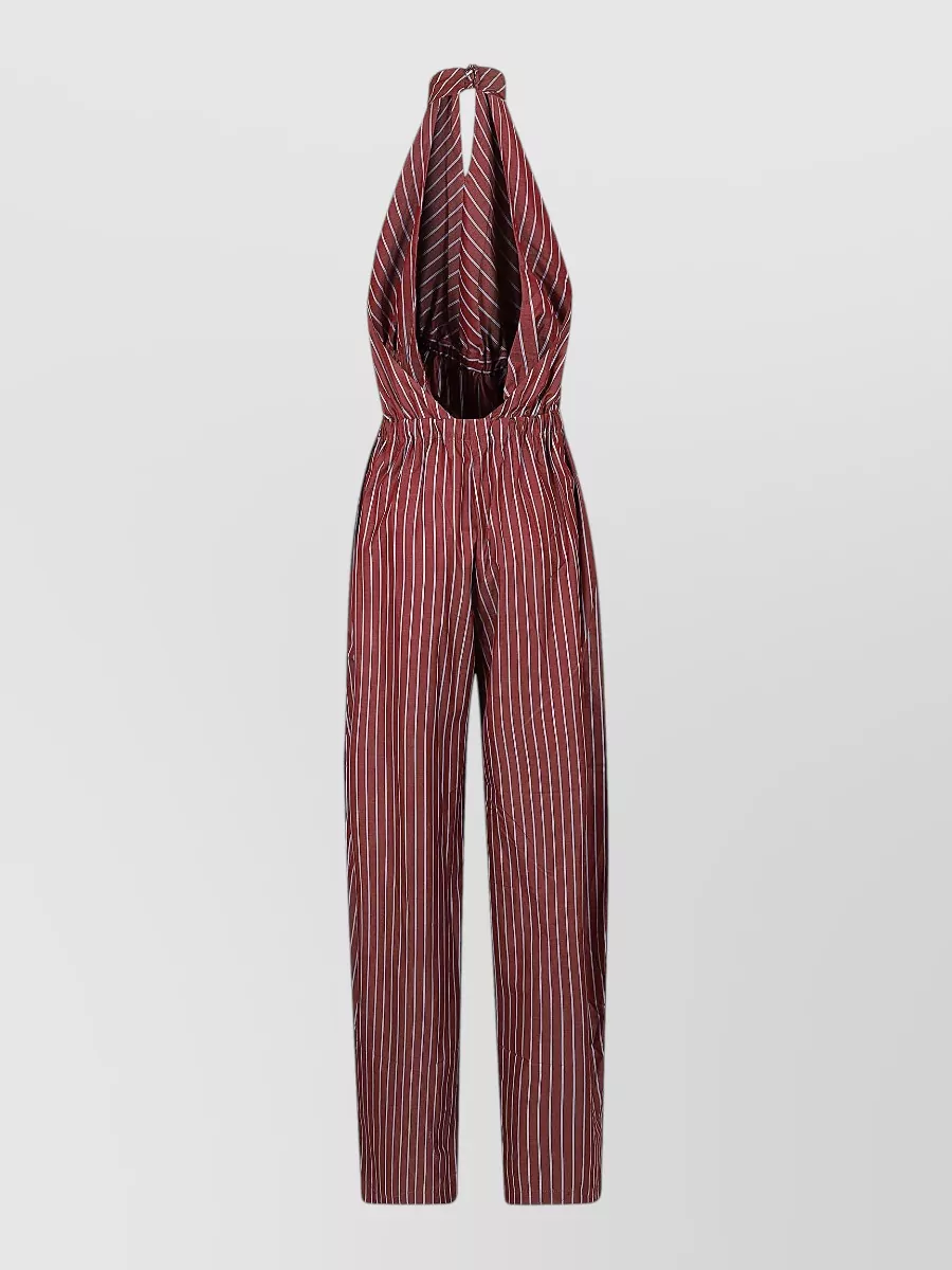 The Andamane Cotton Backless Jumpsuit