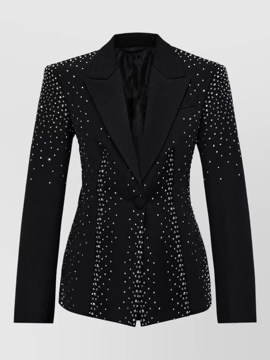 The Attico virgin wool single-breasted blazer