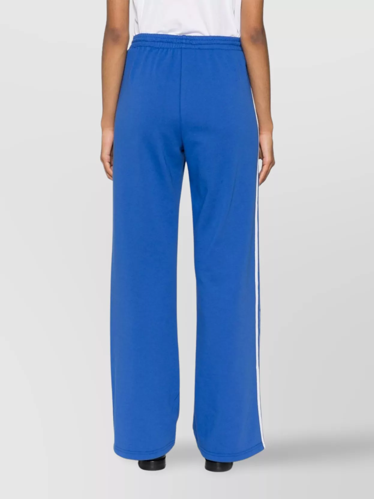 Parosh Logo-Embroidered Cotton Blend Trousers With Ankle Zips