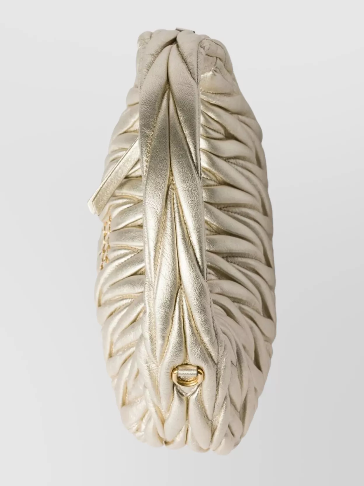 Miu Miu Quilted Clutch Bag Top Handle