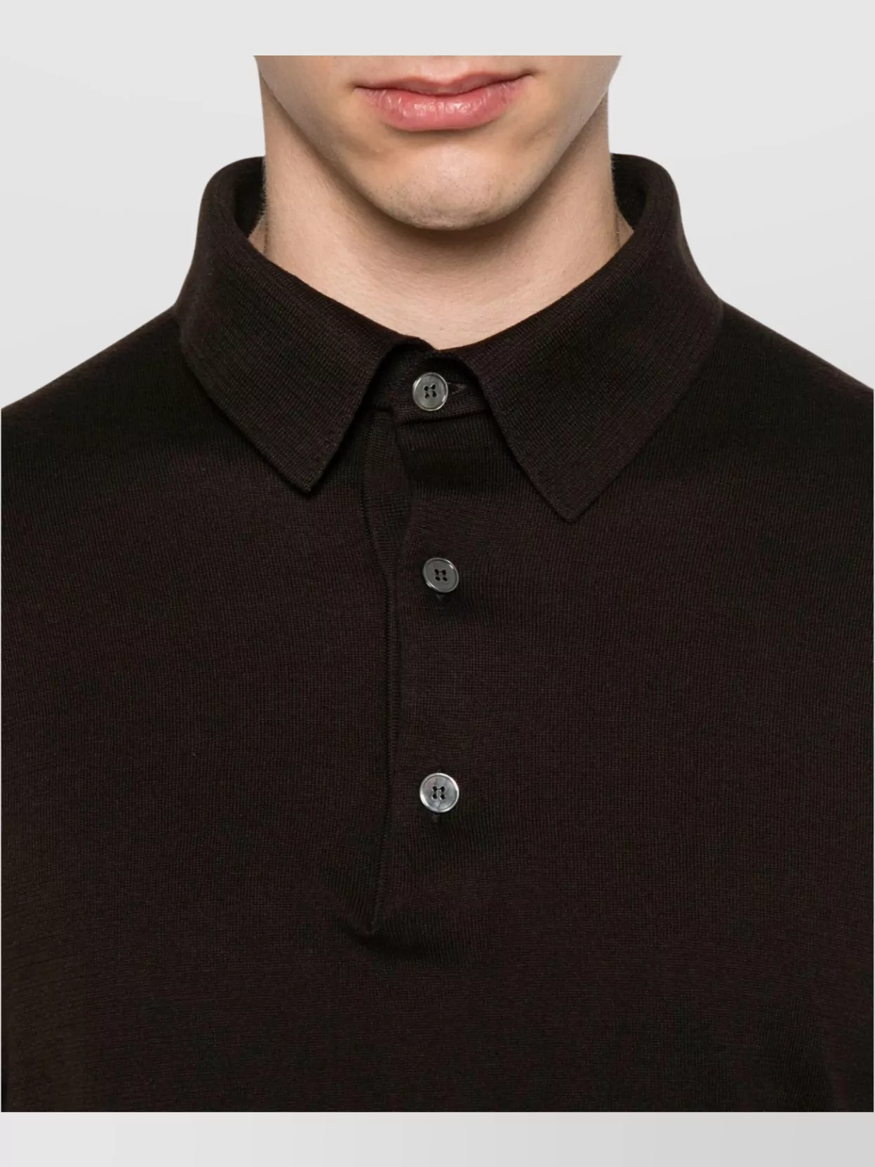 Zegna Regular Fit Polo Shirt With Button Placket
