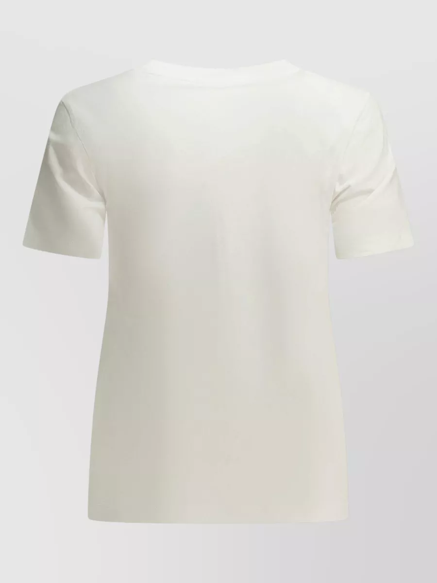 Maison Kitsuné Cotton Logo-Print Crew-Neck T-Shirt
