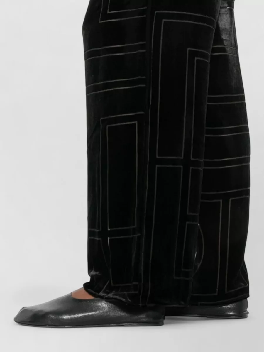 Totême Silk Wide-Leg Trousers