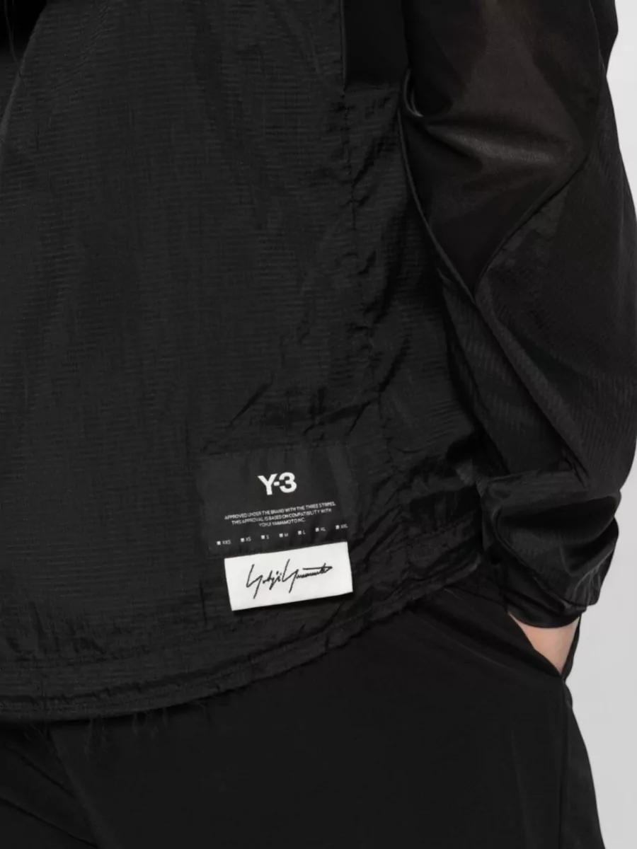Y-3 Nylon Hooded Zip Jacket
