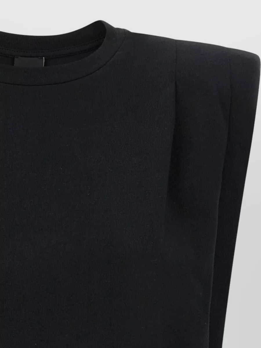 Pinko Cotton Sleeveless Cropped T-Shirt