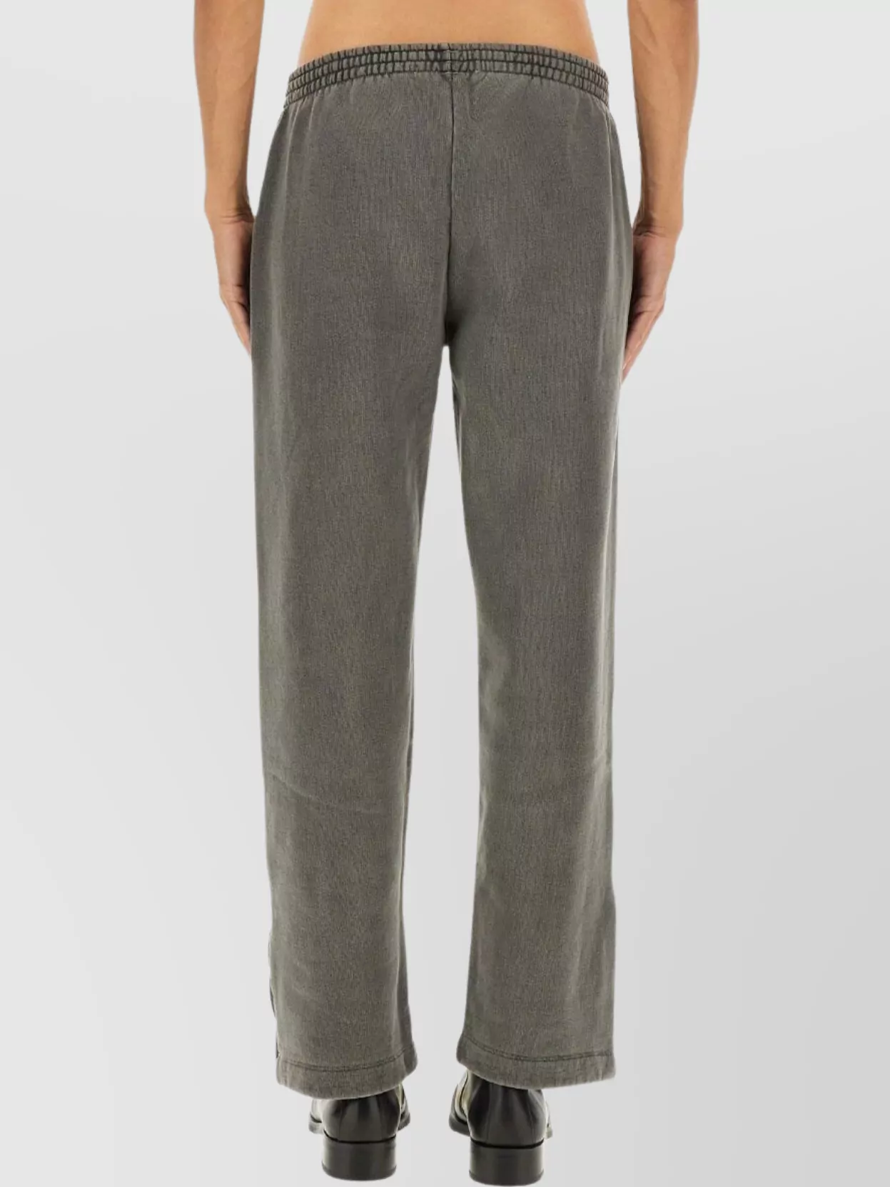 Our Legacy Comfortable Straight Leg Trousers With Seam Detail In Gray