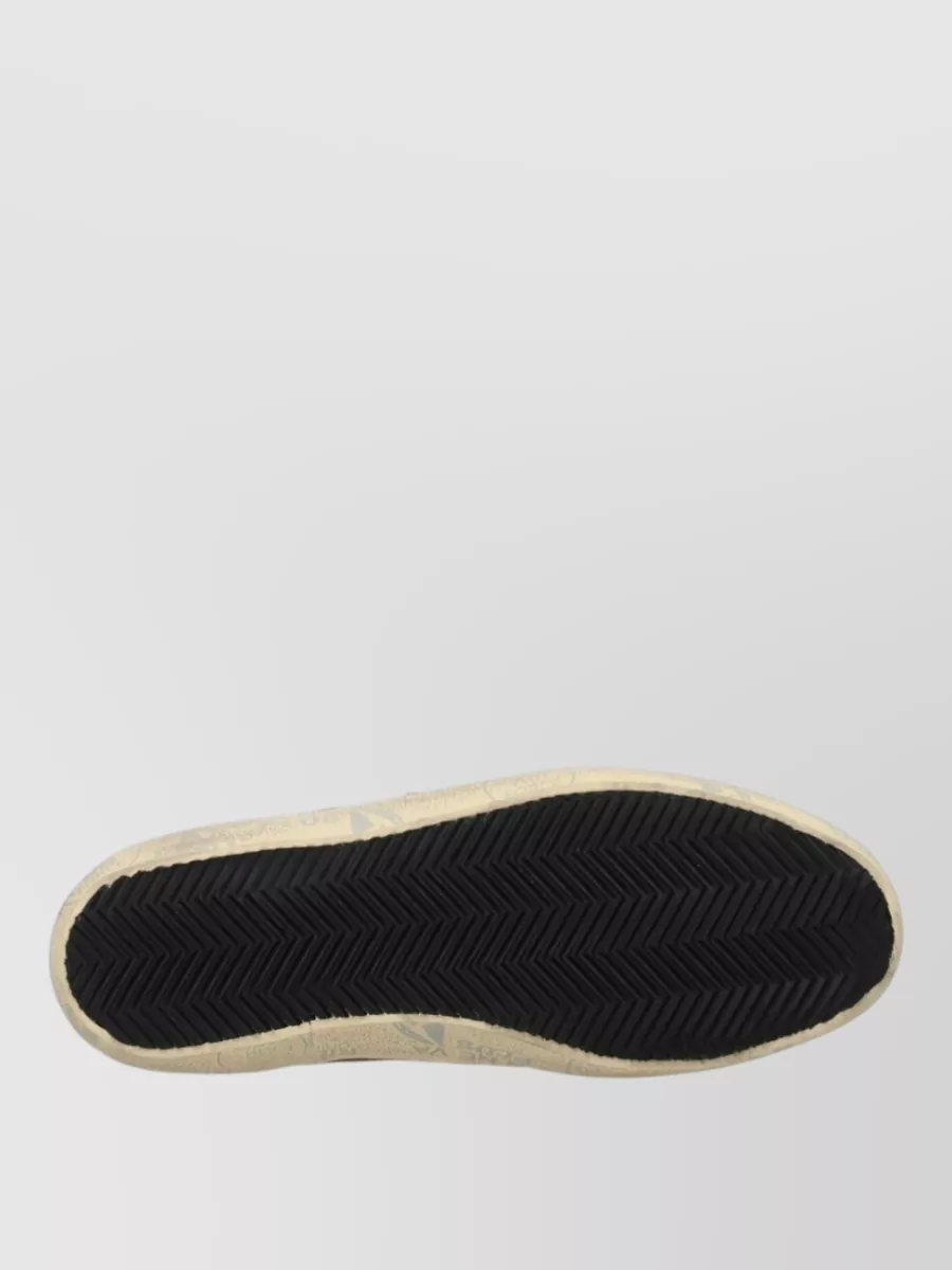 Premiata Leather Low-Top Sneakers