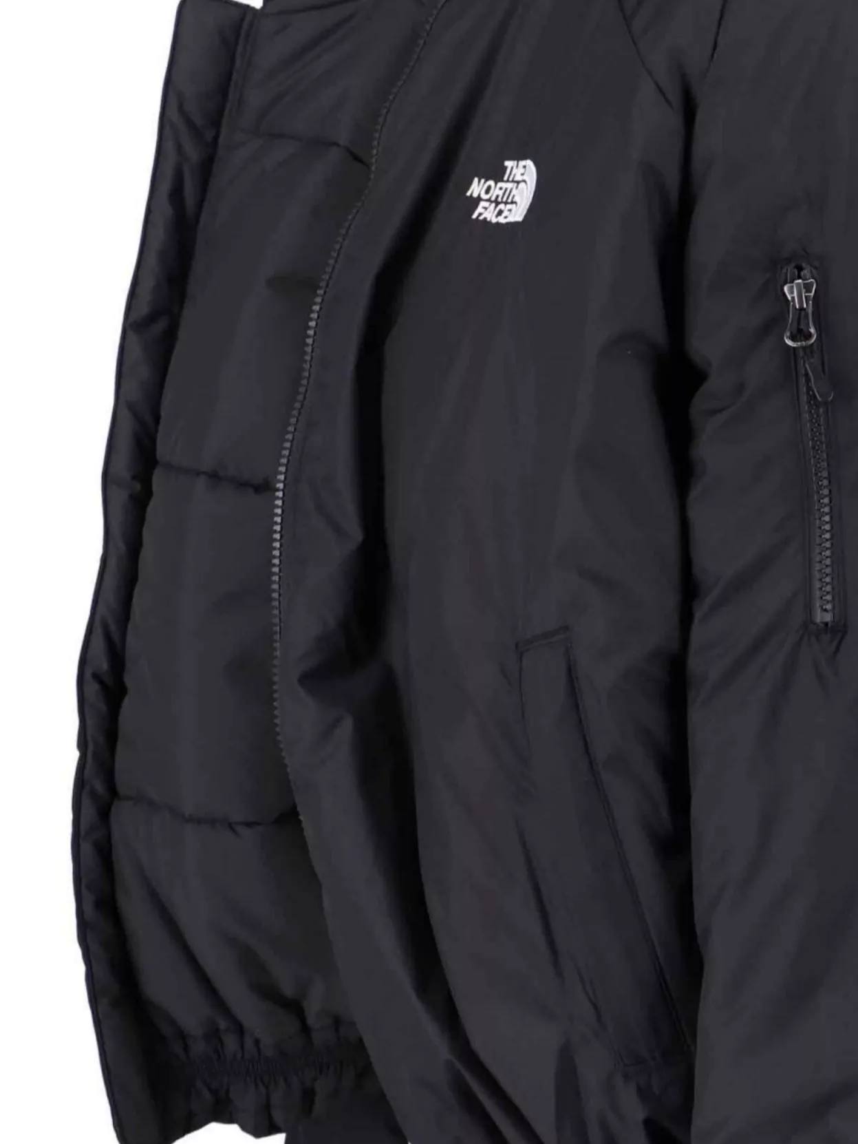 The North Face Relaxed Fit Jacket With Ribbed Collar And Pockets