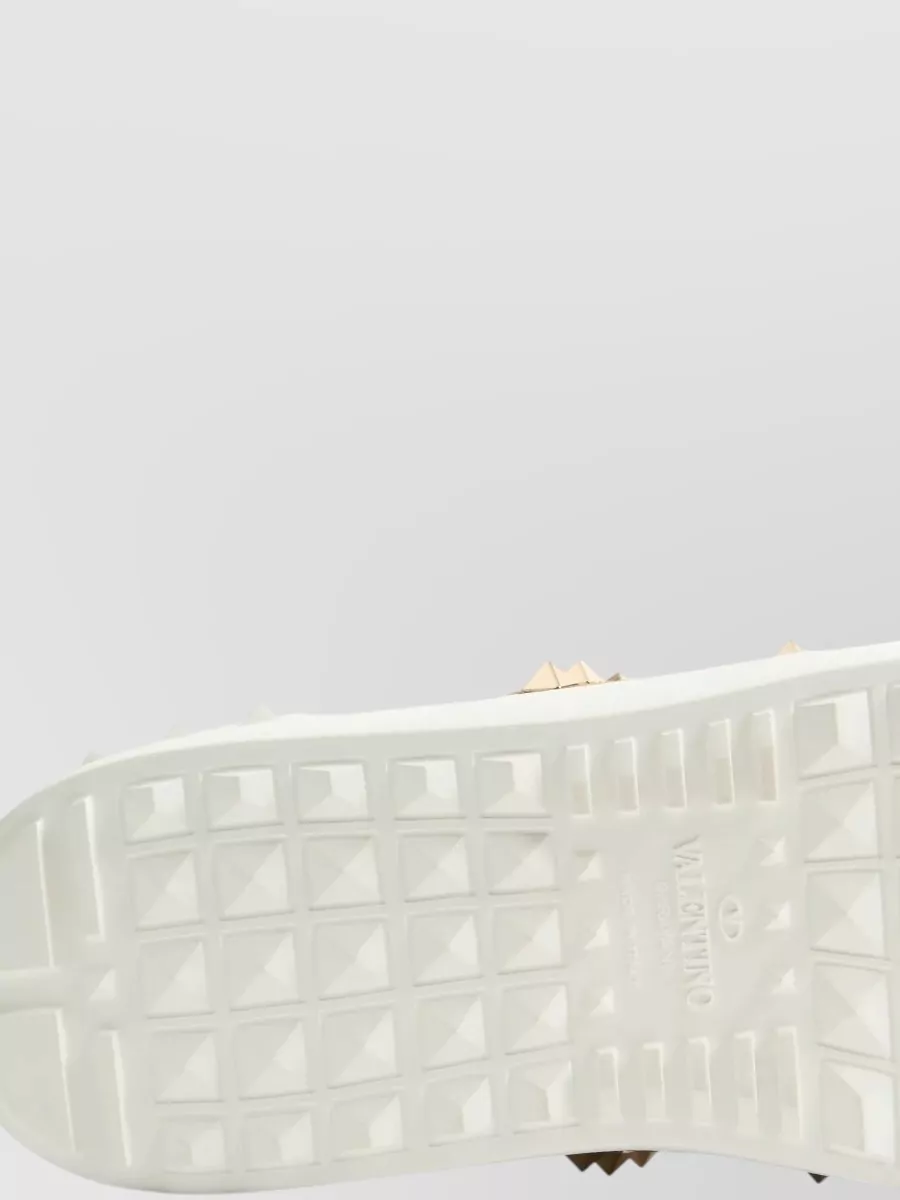 Valentino Leather Low-Top Sneakers