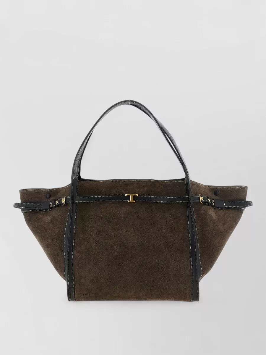 Tod's t timeless medium leather shoulder bag
