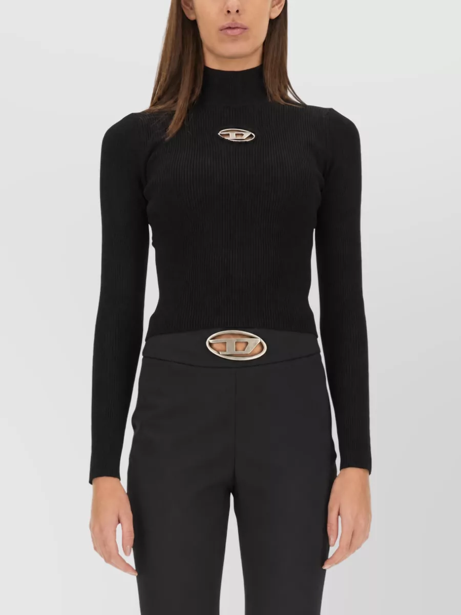 Diesel Turtleneck Knitted Top