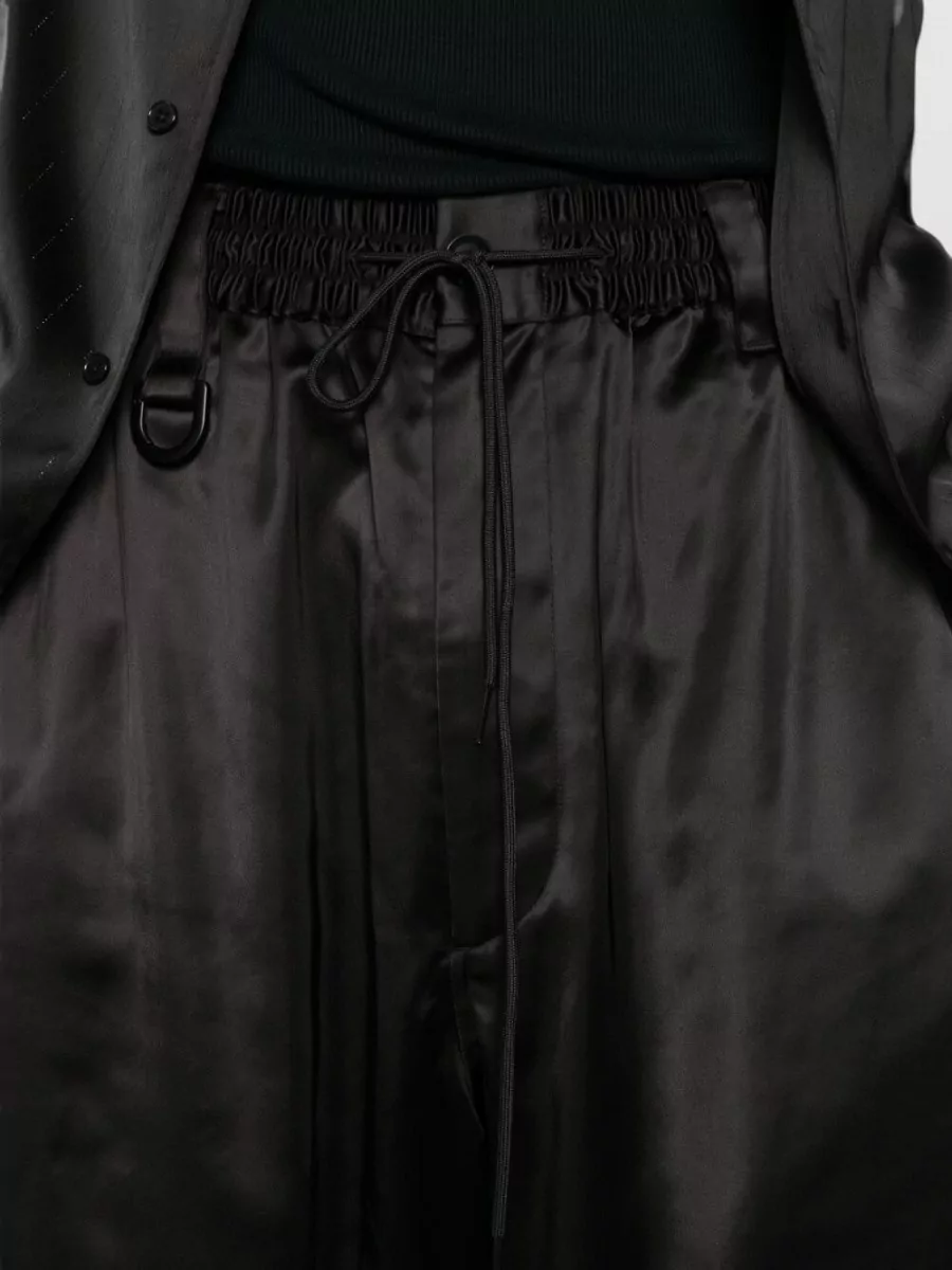 Y-3 Satin Track Cargo Shorts