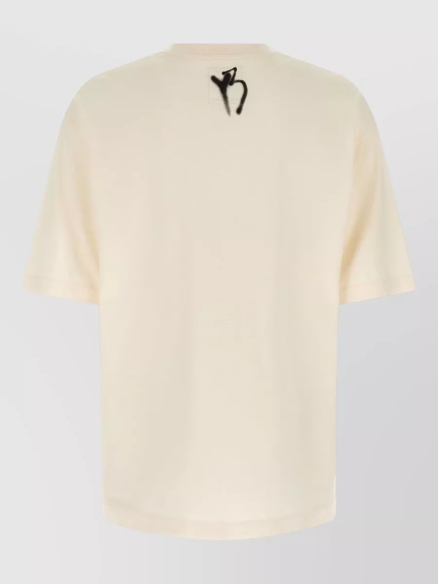 Y-3 Cotton Graphic Print T-Shirt