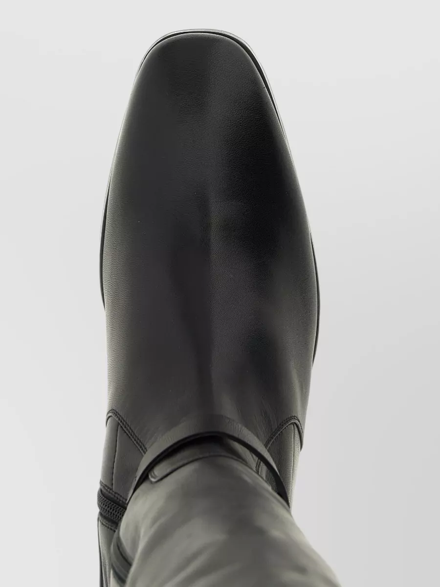 Tom Ford Leather Over-The-Knee Boots