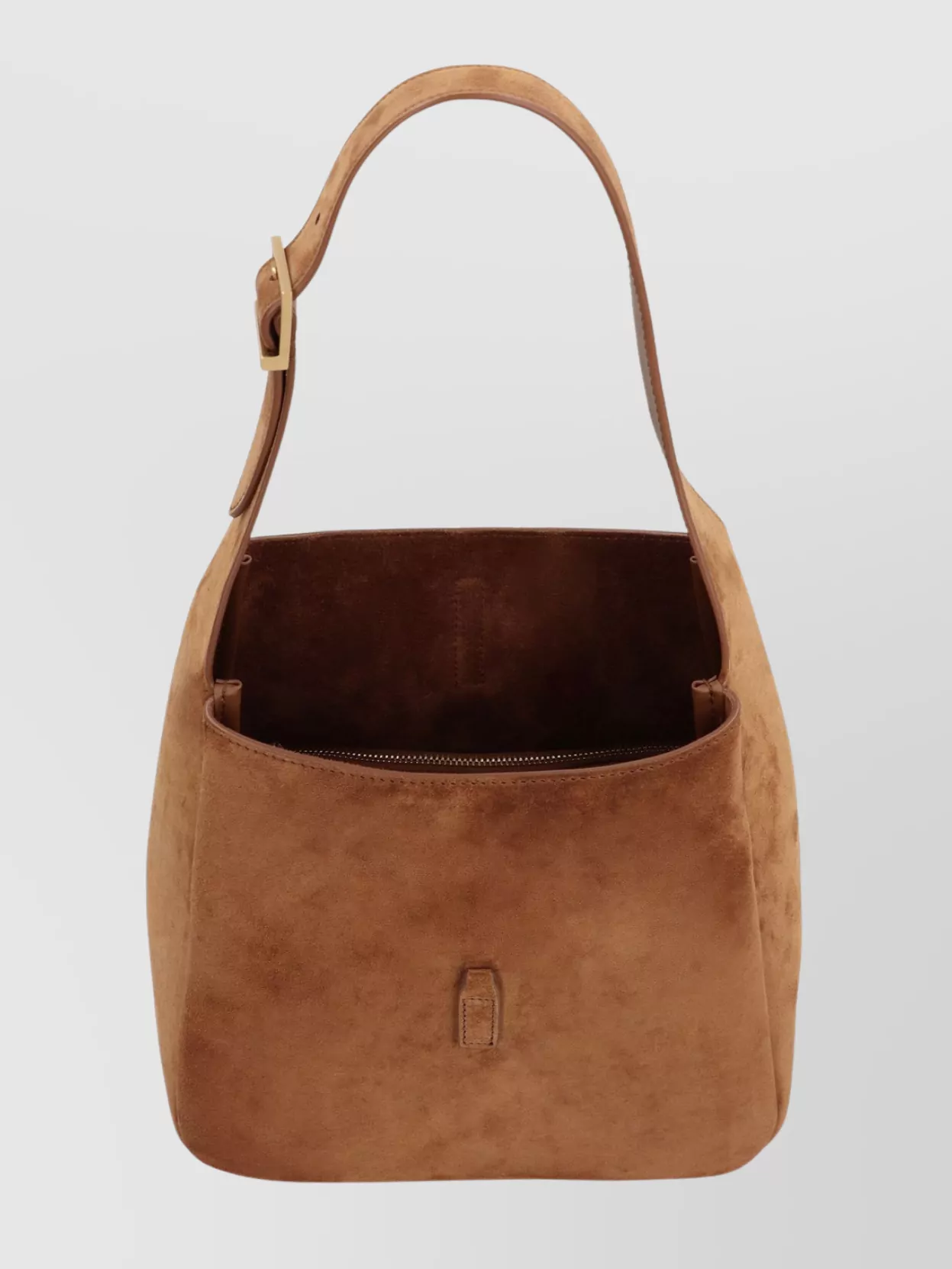Saint Laurent 5 To 7 Piccola Suede Handbag