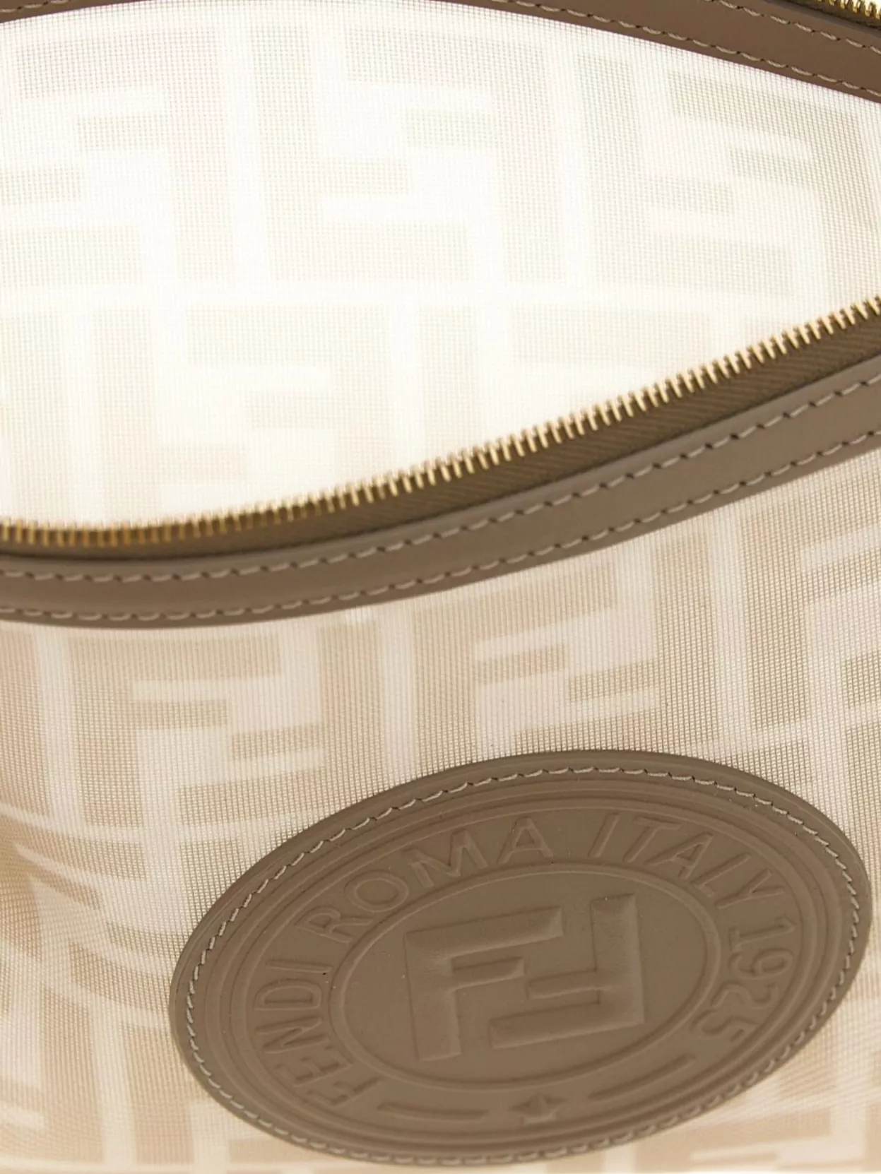 Fendi Clear Clutch Wrist Strap
