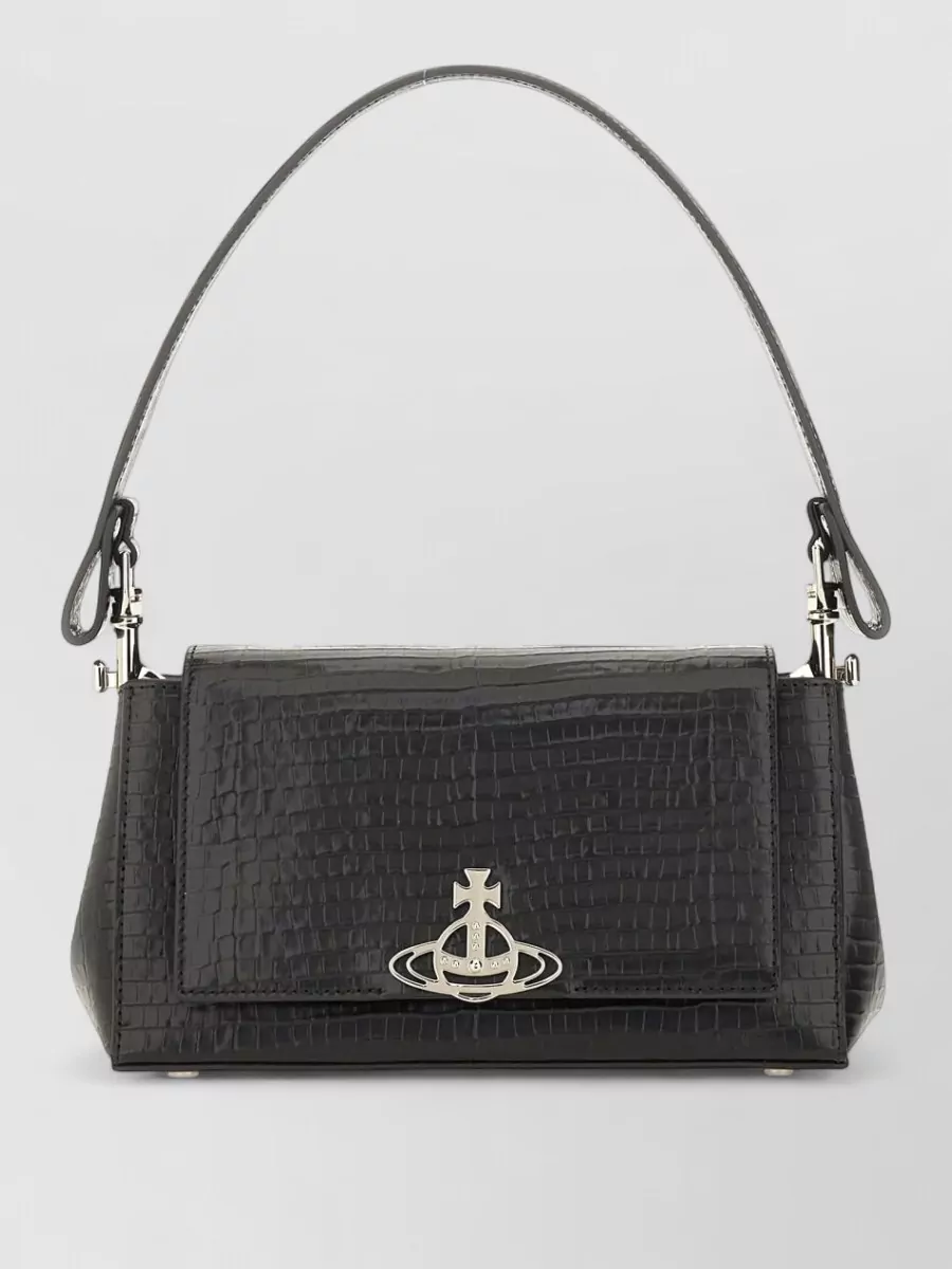Vivienne Westwood Hazel Medium Leather Shoulder Bag