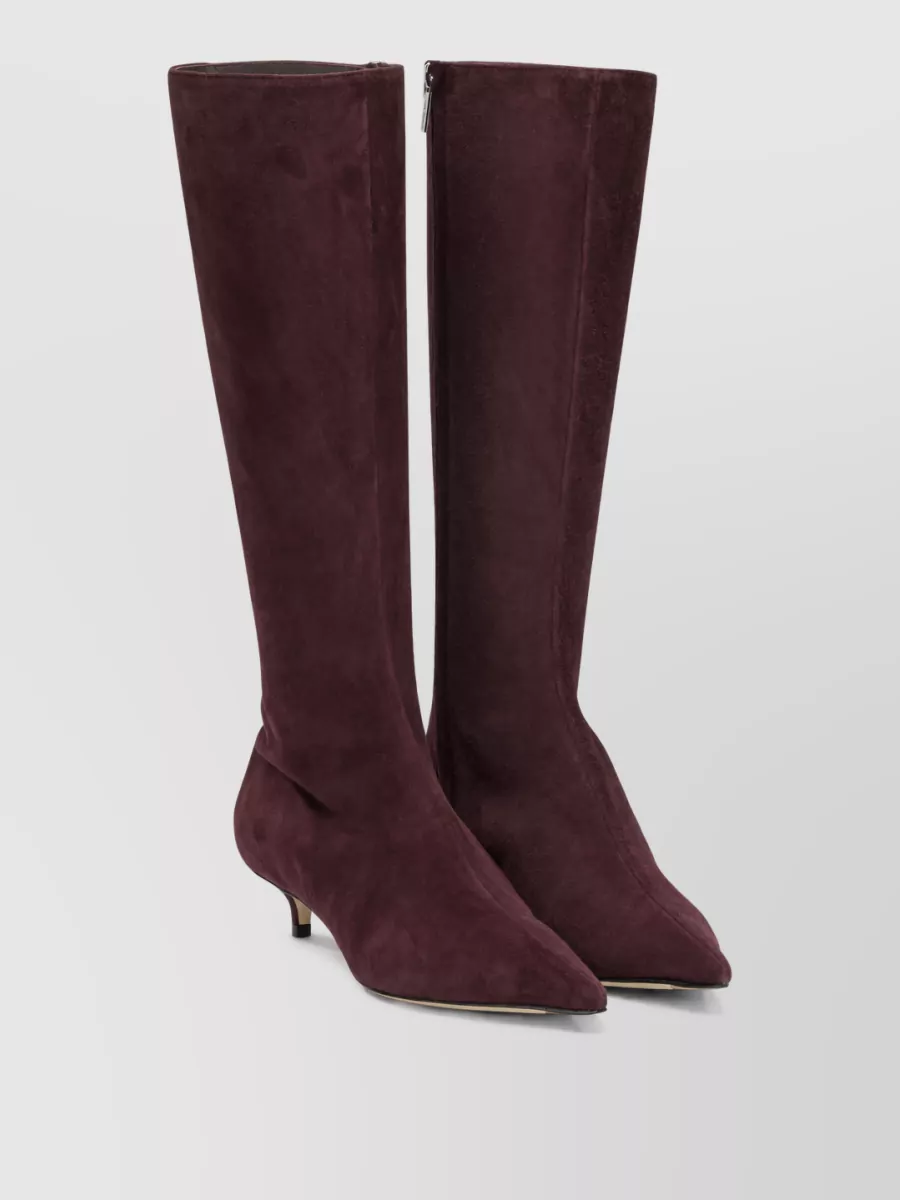 Jimmy Choo leather knee-high boots