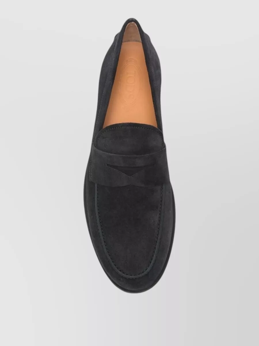 Tod's Suede Leather Loafers