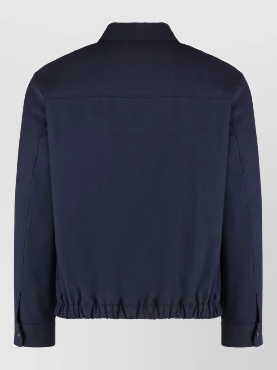 Boss Wool Blend Overshirt Jacket