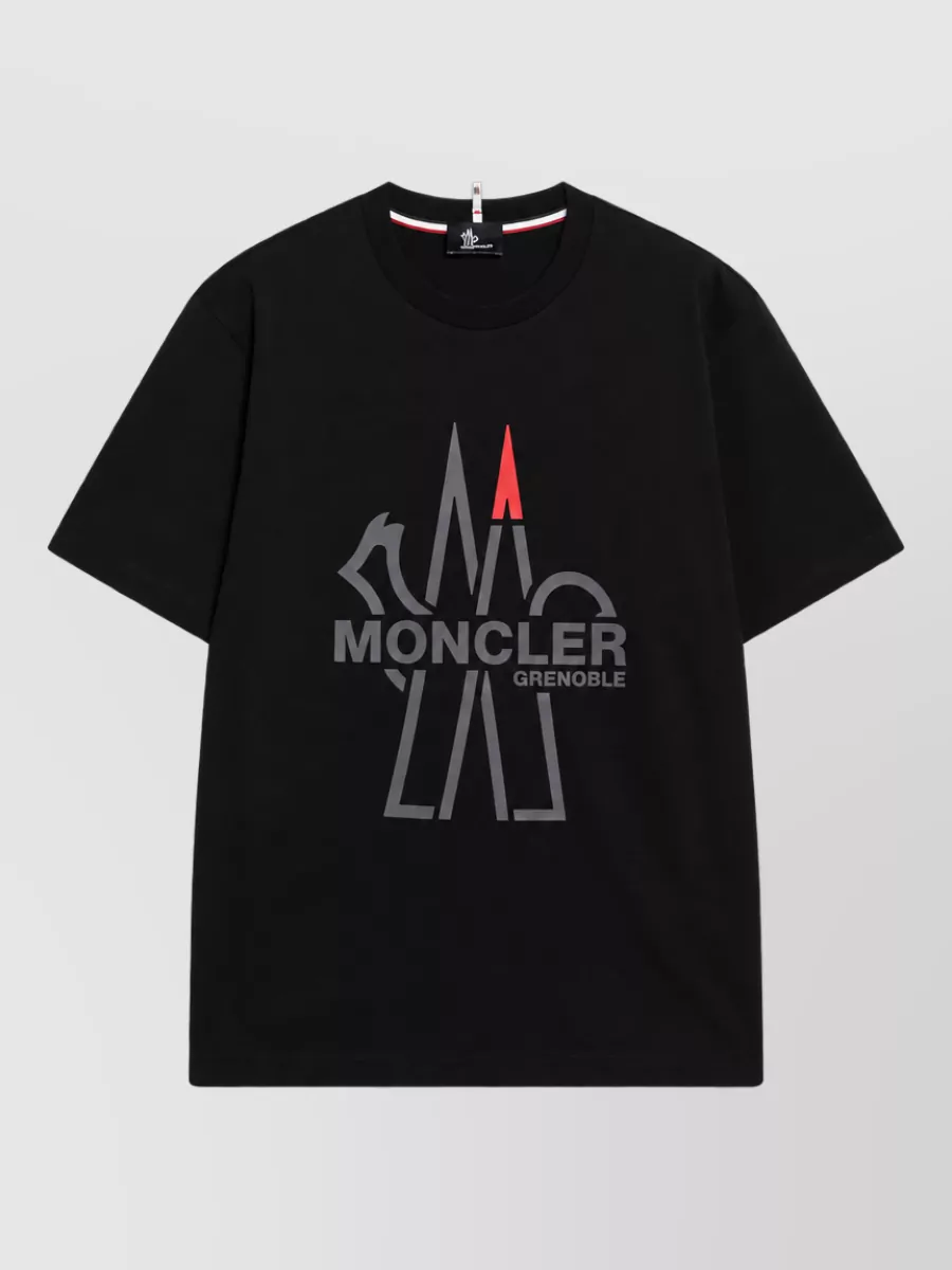 Moncler Grenoble cotton logo-print crewneck t-shirt