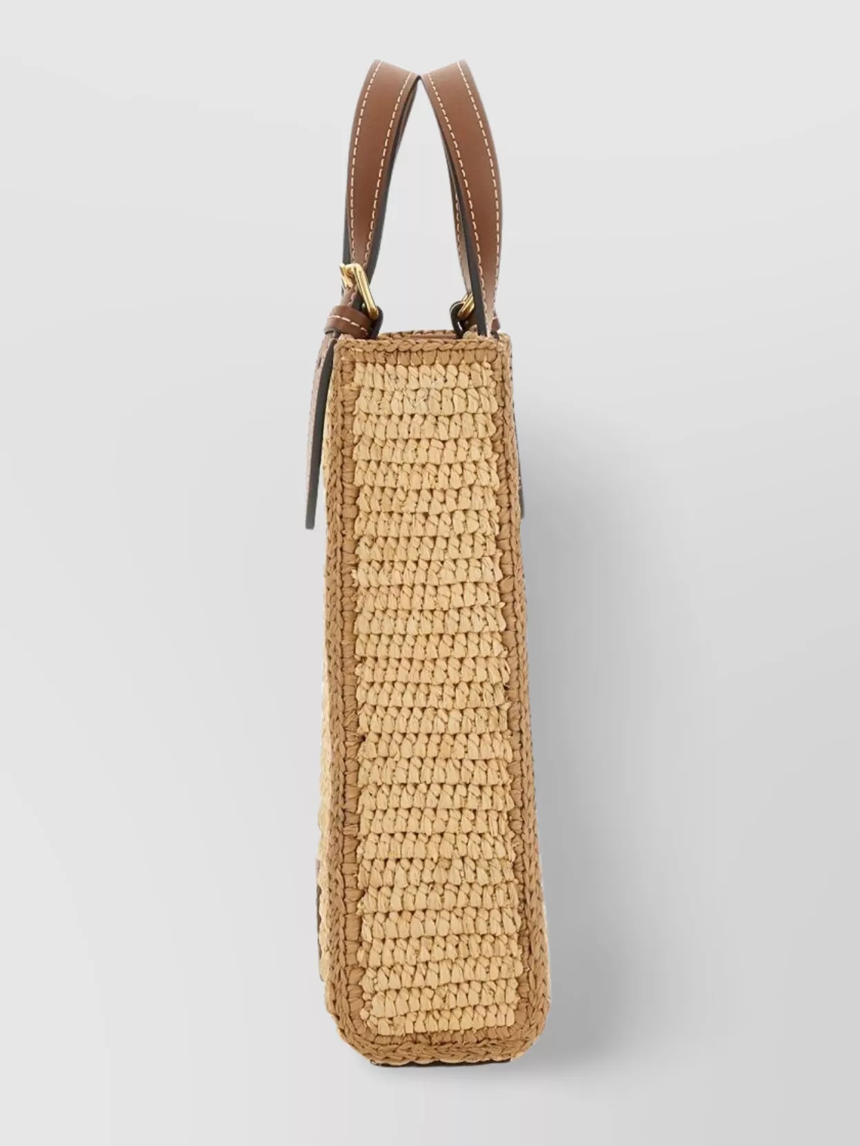 Anya Hindmarch "Eyeseeyou" Woven Tote Bag With Dual Handles