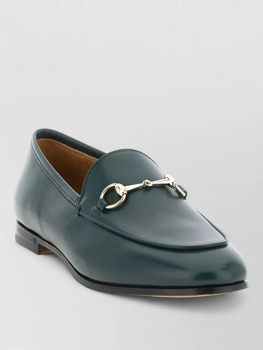 Gucci leather loafers