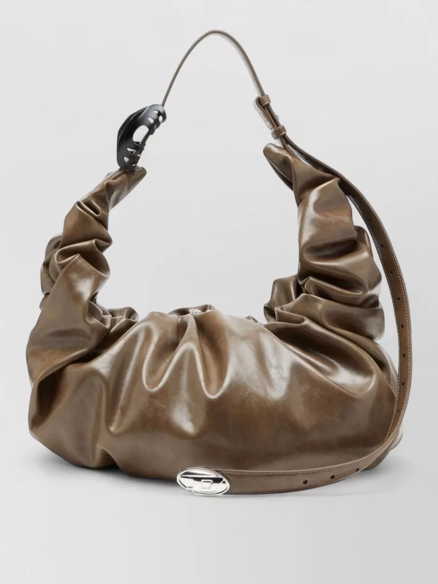 Diesel Large Hobo Shoulder Bag Adjustable Strap