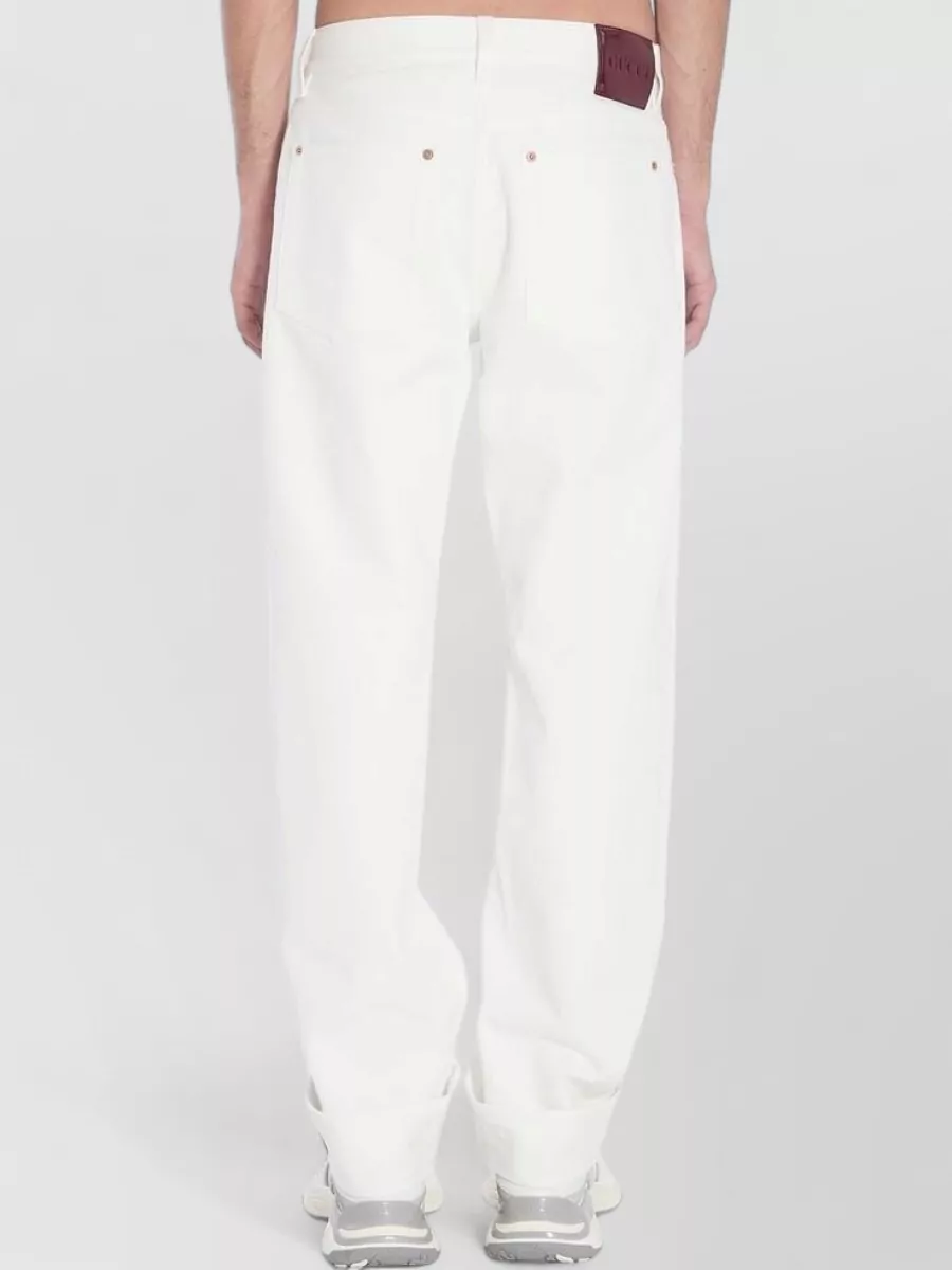 Gucci Denim Straight-Leg Trousers
