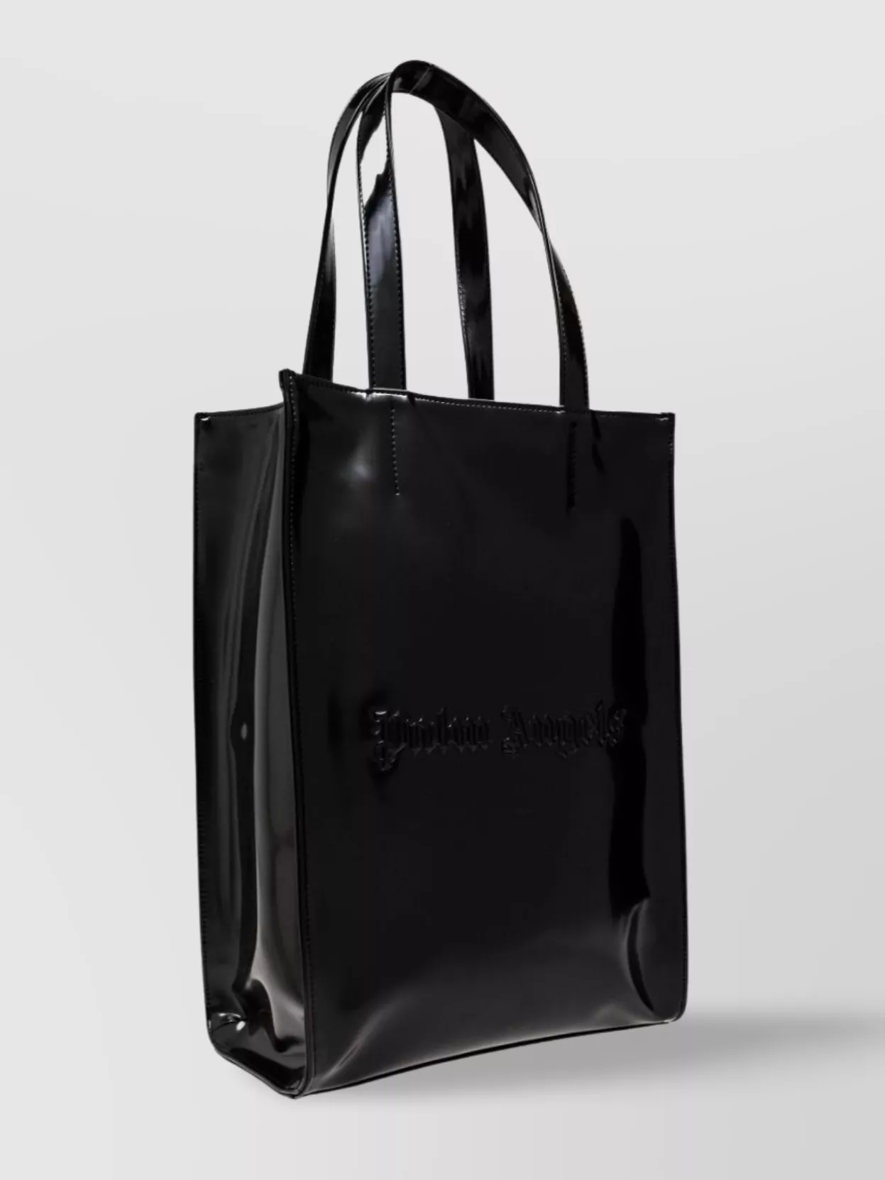 Palm Angels Logo Debossed Open Top Tote Bag