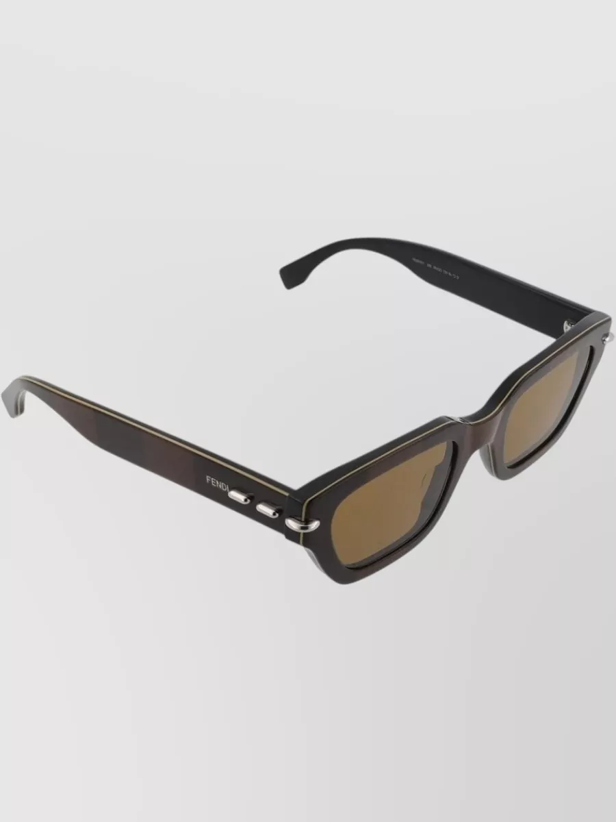 Fendi Square Acetate Sunglasses