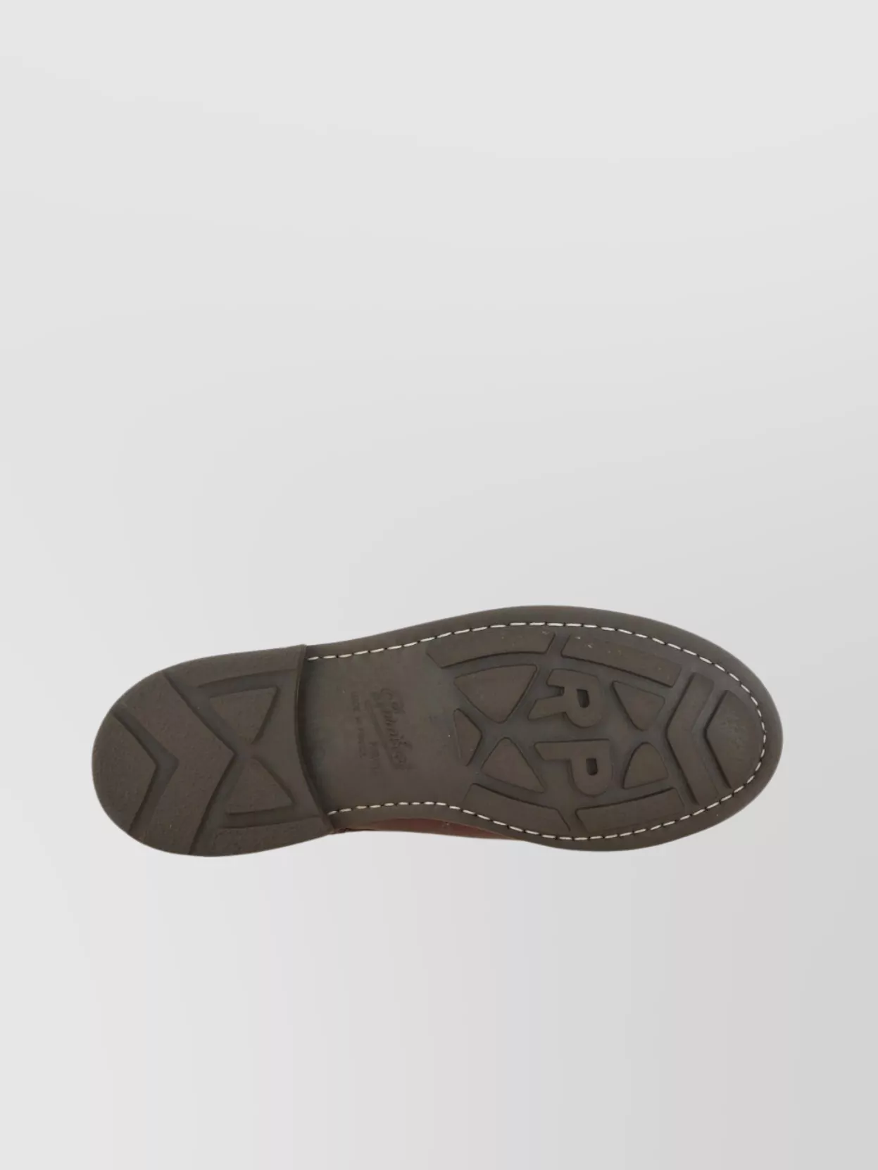 Paraboot Chambord Leather Lace-Up Shoes With Rubber Sole