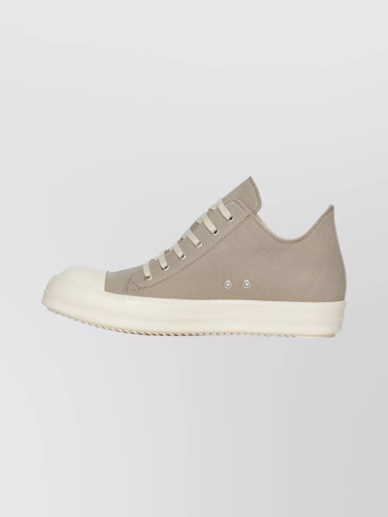Rick Owens Drkshdw Low-Top Canvas Sneakers Rubber Sole